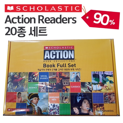 [P] 초특가 Scholastic Action Readers Book Set 20종(Sc...